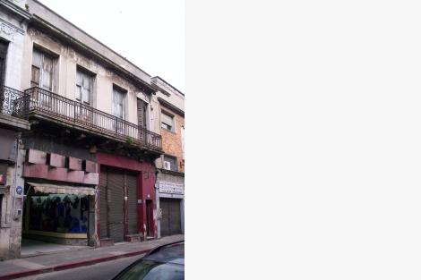 Fachada sobre la calle Colón