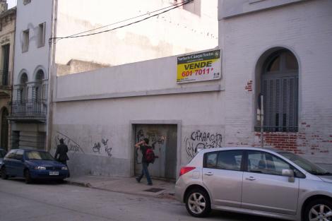 Vista sobre la calle Ituzaingó