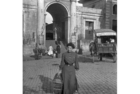 Mercado Central demolido. 