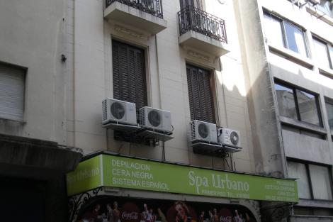 Fachada sobre Sarandí