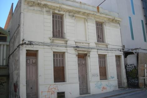 Fachada sobre la calle Bartolomé Mitre