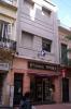 Fachada sobre la calle Sarandí.