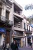 Fachada sobre la calle Sarandí.